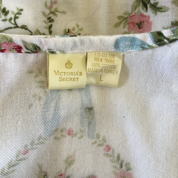 Victoria's Secret Floral Nightgown - White and Pink - Picture 7 of 7